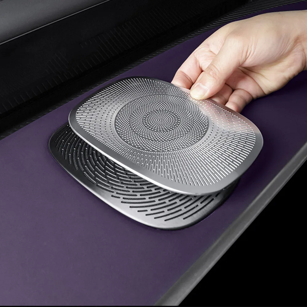 

For AVATR 07 2024 2025 Fully Enclosed Dashboard Horn Cover Interior Modification Supplies Stainless Steel Protective Cover