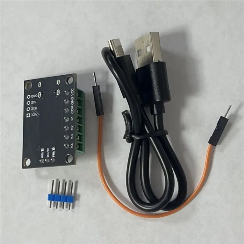 YSUN-SG90 Servo Manual Control Board Serial Port Controller Single Channel Servo Trigger Module Angle Speed Regulation