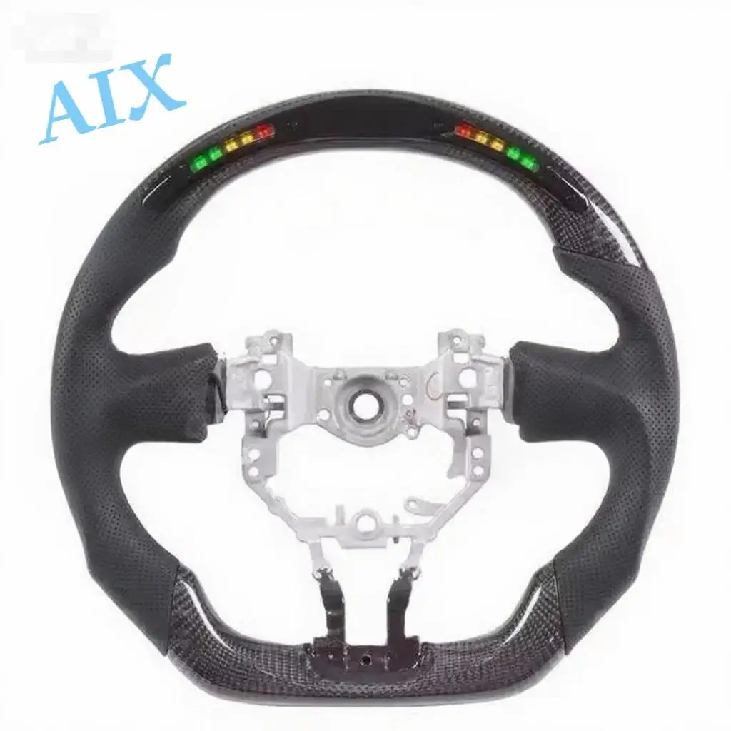 

Hot Selling 100% REAL Carbon Fiber LED Steering Wheel for Toyota Gt 86 Gt86 Subaru Wrx