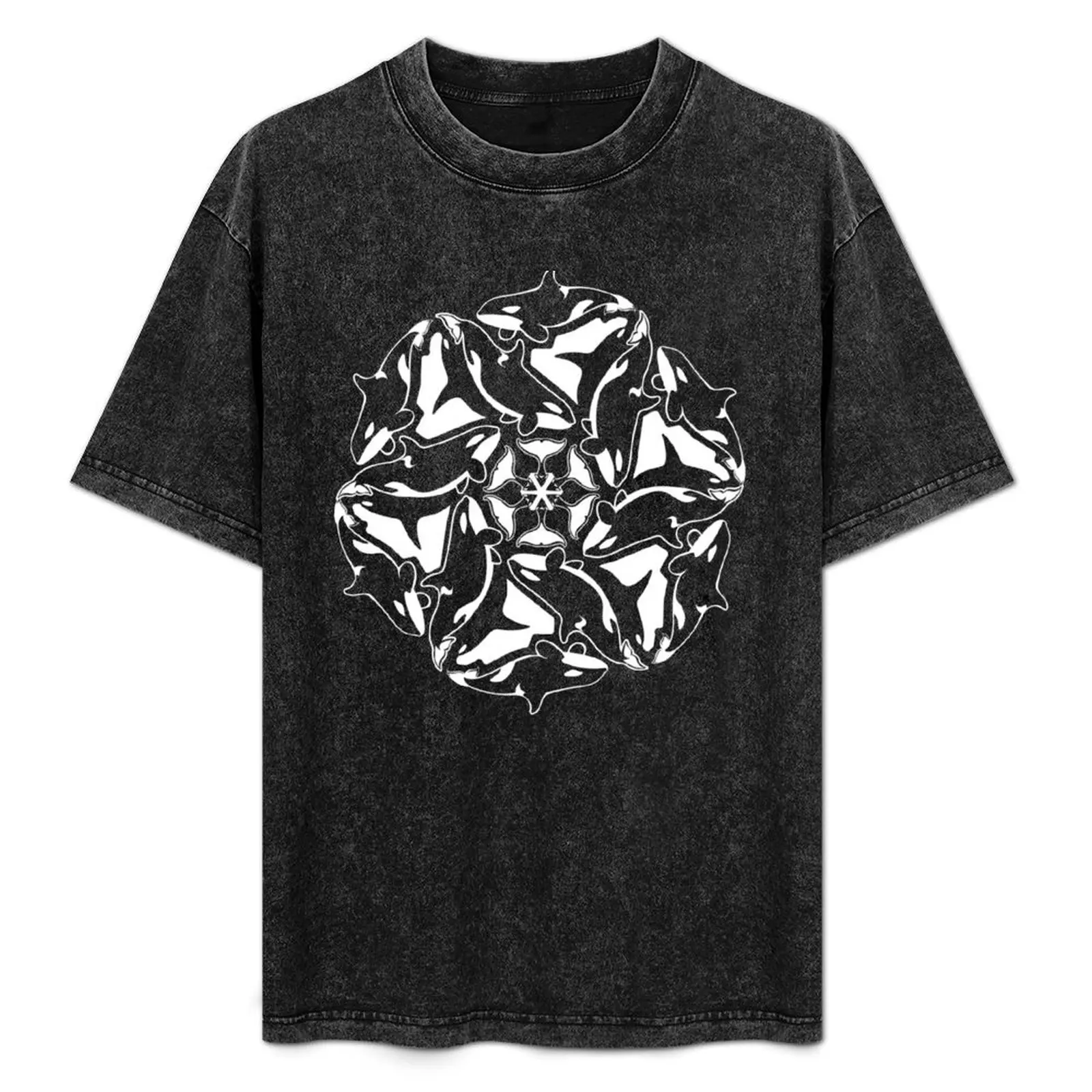 Killer Whale ZOOFLAKE T-Shirt Outdoor Work Short Sleeve Top