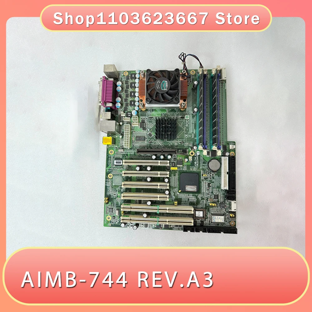 For Advantech Industrial Computer Mainboard AIMB-744 REV.A3