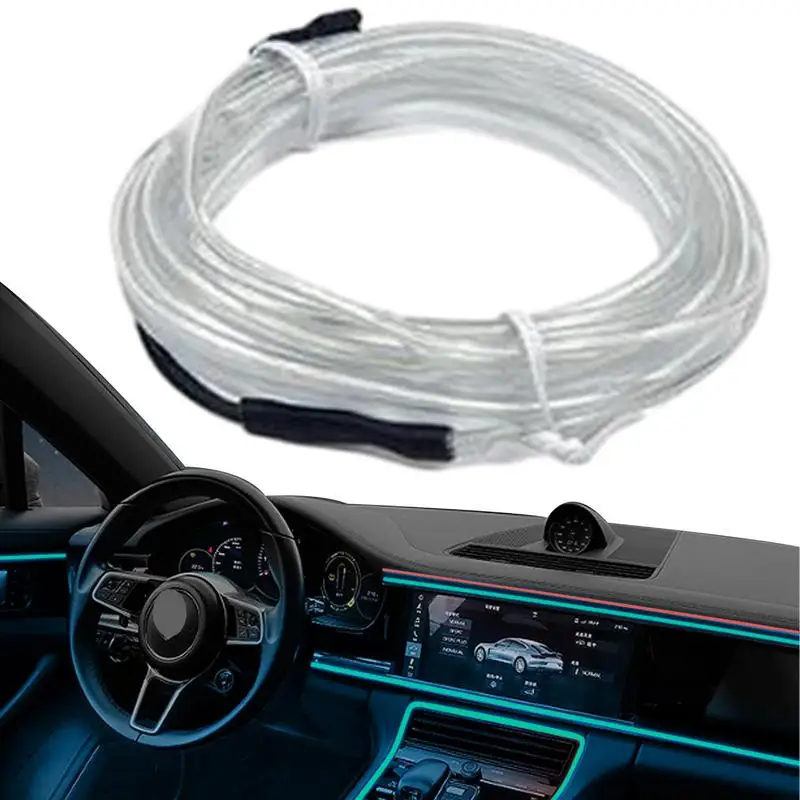 

Car LED Strip Lights Soft Car LED Interior Strip Lights Interior Car Lights Strip Dashboard Multicolor Inside Trim Wire Light