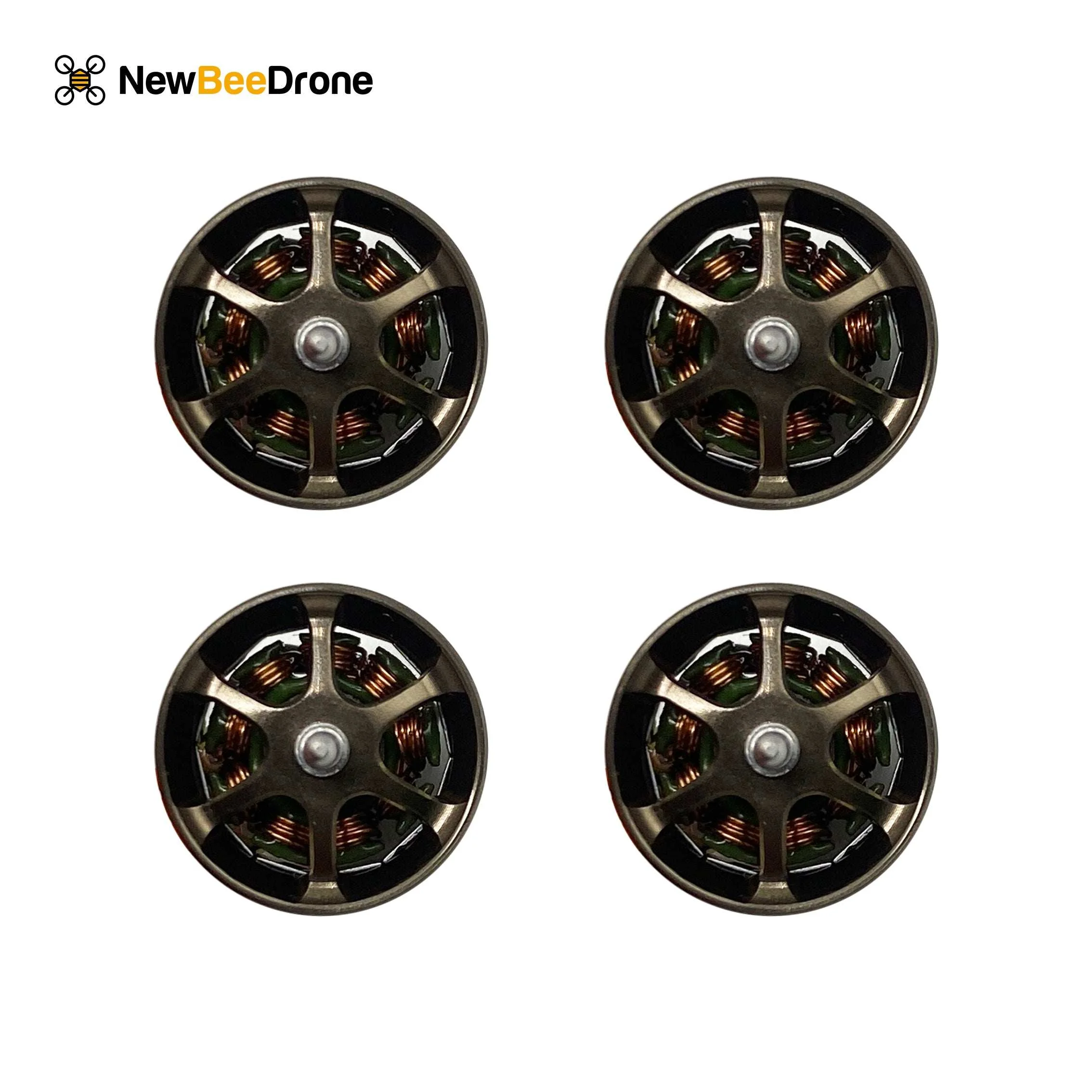 Newbeedrone Flow 0802 25000KV Brushless Motor for FPV Drone, Dual Ball Bearing, Long Life, High Speed RC Quadcopter Racing