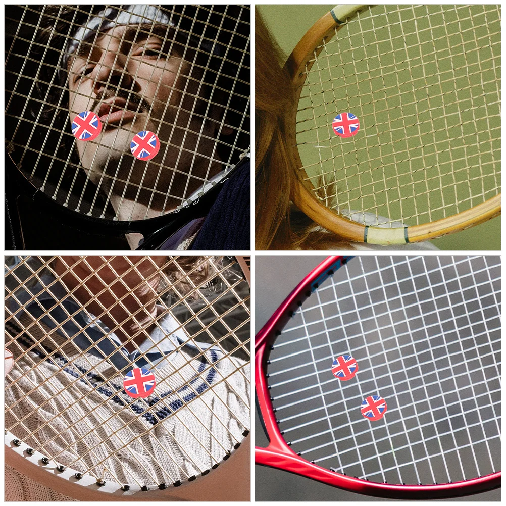 

4Pcs Tennis Racket Vibration Absorbers Shock Absorption Lightweight Portable Professional Practical Gift Tennis Dampener