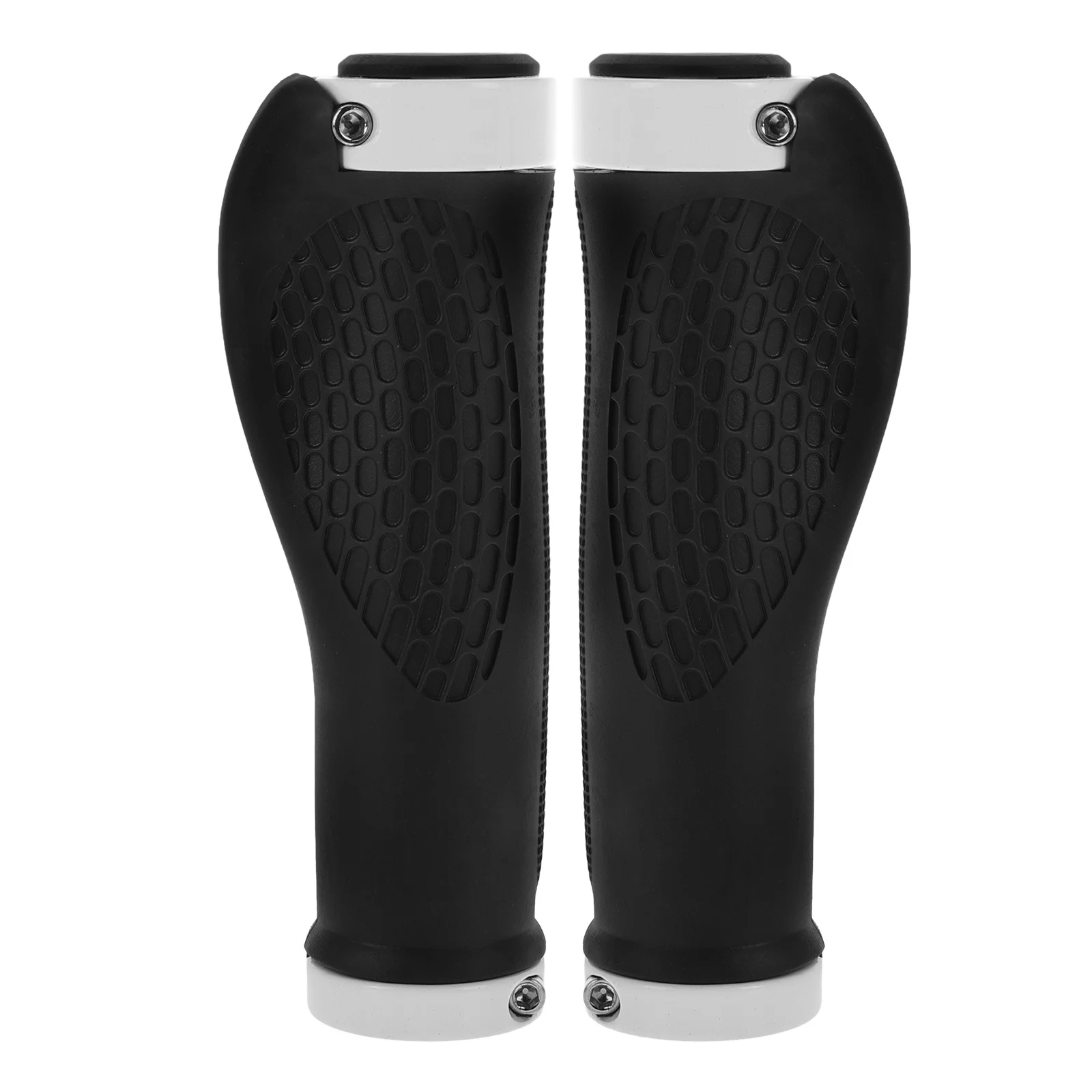 1Pair Bicycle Grips Dual Locking Ergonomic Flat Handlebar Ends Mountain Bike Handlebar Covers Cycling Comfort