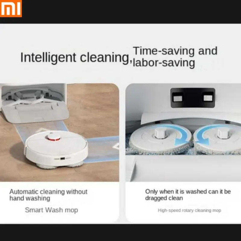 Xiaomi (MI) Mijia-Free-Wash Robot zamiatający 2, mycie i holowanie maszyną do mycia, mycie i holowanie.