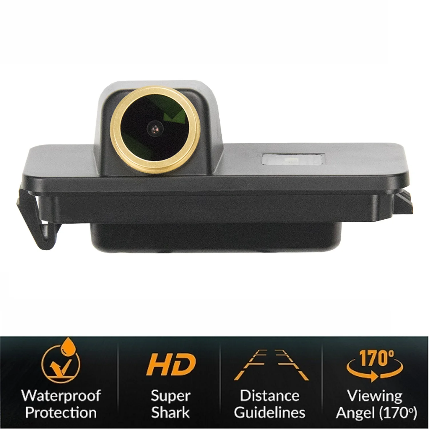 HD 1280*720P Rear View Night Vision Camera for GOLF V MK5 VI MK6 SCIROCCO EOS LUPO PASSAT CC PHAETON BEETLE SEAT Leon Altea