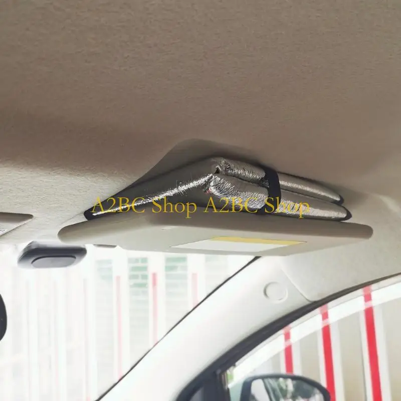 

A2BC Car Steering Wheel Anti-Heat Sun Shade Cover Multipurpose Household