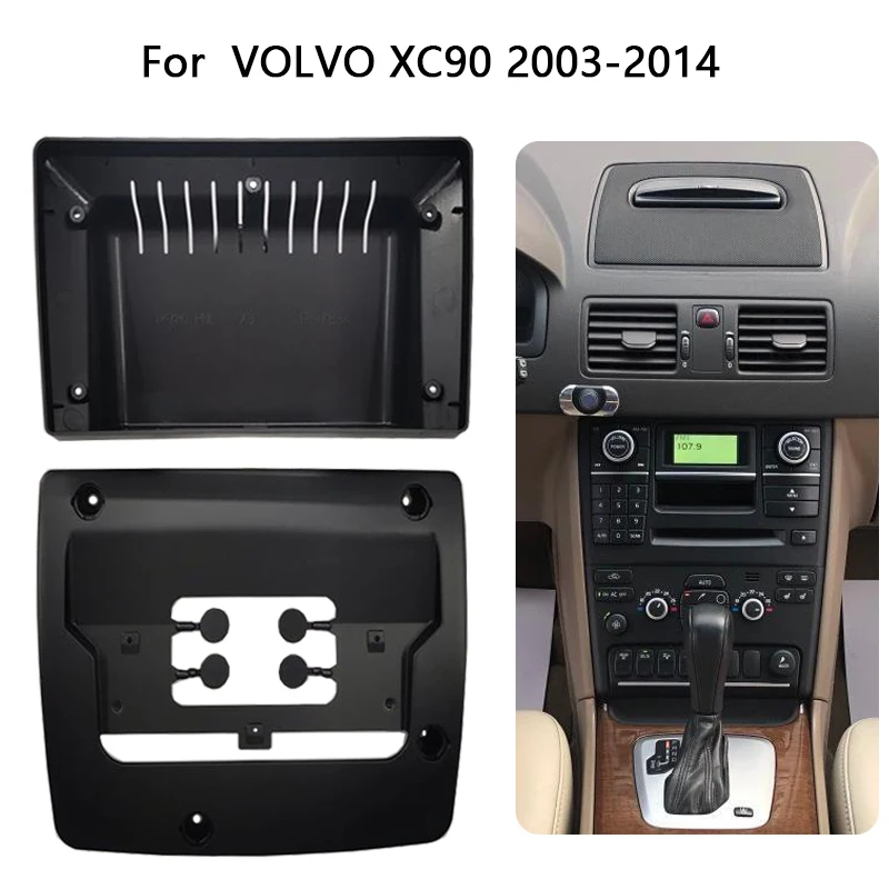 

Car Radio Fascia For VOLVO XC90 2003-2014 Auto Stereo Install Dash Panel Frame Kit Bezel Faceplate Adapter Canbus Box Decoder