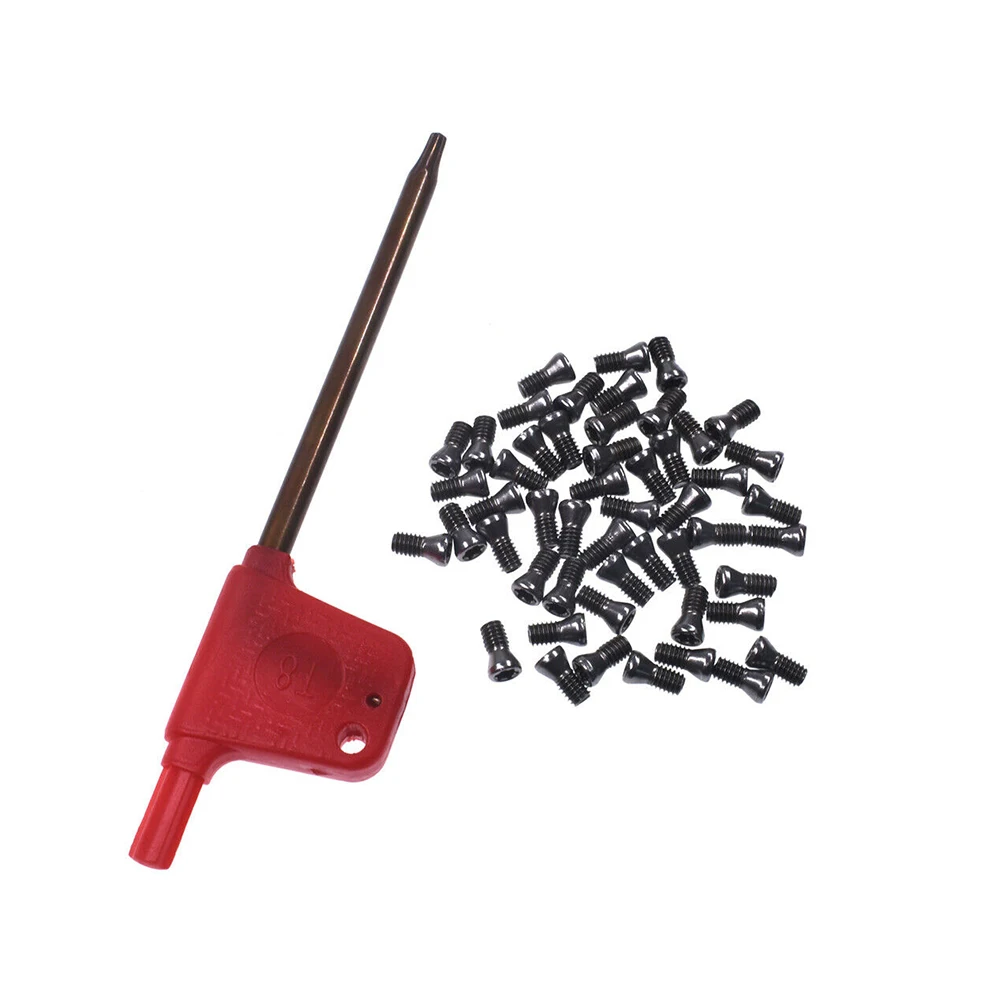 50pcs Machine Screws M2.5 X 6mm Steel Hexagon Head For Carbide Inserts Lathe Tool & Screwdriver Insert Torx Screw