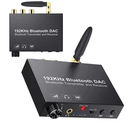 Bluetooth Audio Transmitter And Receiver DAC Audio Converter RX/TX Audio Extensor Digital Wireless Audio Adapter LAN Extensor