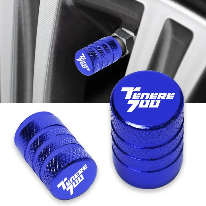 

For YAMAHA TENERE 700 T700 T 700 Tenere700 T7 Motorcycle Tire Valve Air Port Stem Cover Cap Plug CNC Aluminum Accessories