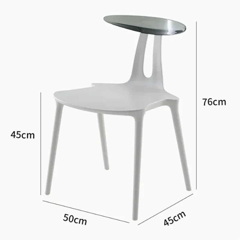 Kitchen Free Shipping Dining Chairs Training Polypropylene Home Design Dining Chairs Fashion Live Room Sillas Comedor Furniture image 5