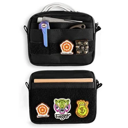 Storage A3 EDC Pouch Organizer, Nylon Multi-Functional Utility Small Tool Pocket, Multi-Purpose Molle EDC Gadget Storage Pouch