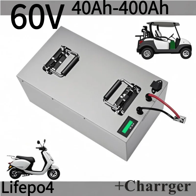 

20S 60V 40Ah 80Ah 100Ah 150Ah 200Ah 240Ah 300Ah 400Ah Lifepo4 Battery for 3KW 6KW 8KW 12KW Golf Cart Tractor Sightseeing Car