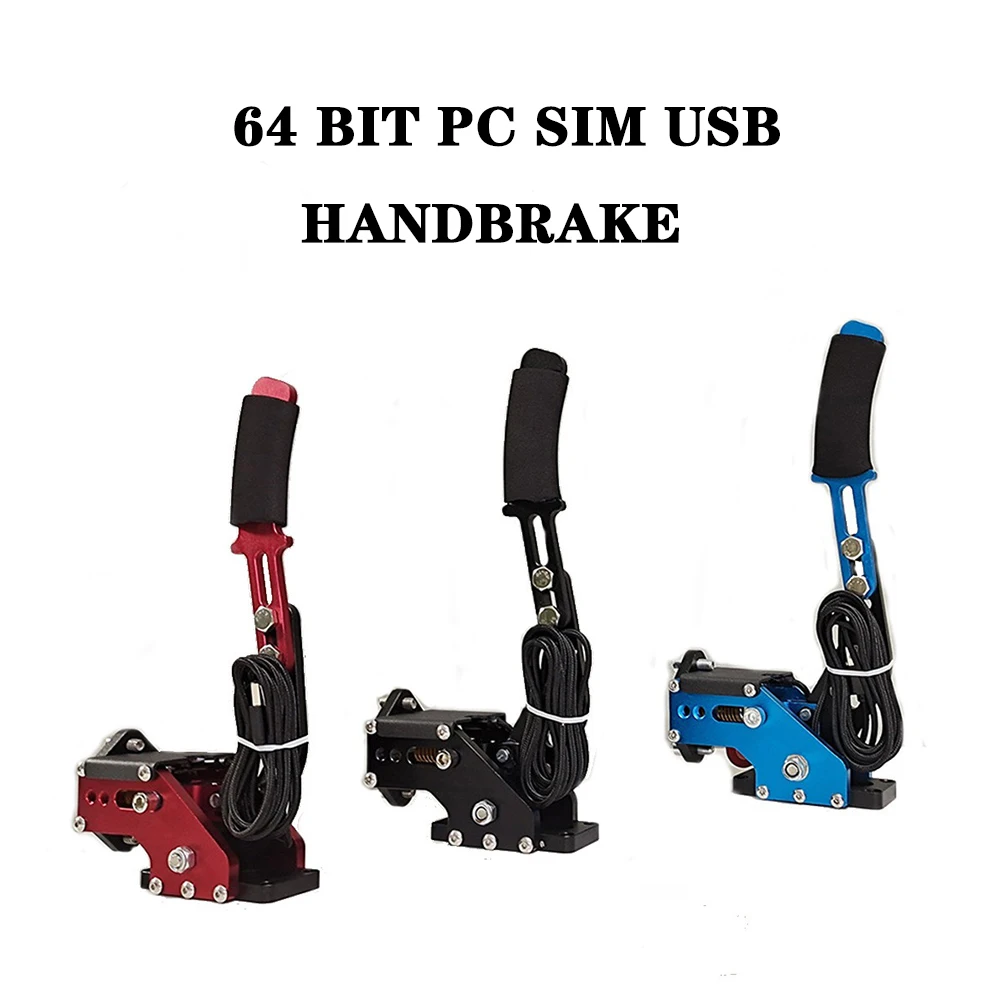 

USB Handbrake SIM For G25/27/29 T300 T500 64Bit PC Racing Games Fanatecosw Dirt Rally Drift Hand Brake El Brakes Lever