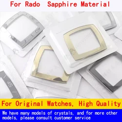Sapphire Watch Glass Silver Diamond Series Turtle Back Wine Barrel for Rado 156.0723 609.0772.3 156.0719.3 656.0668.3 629.0663.3