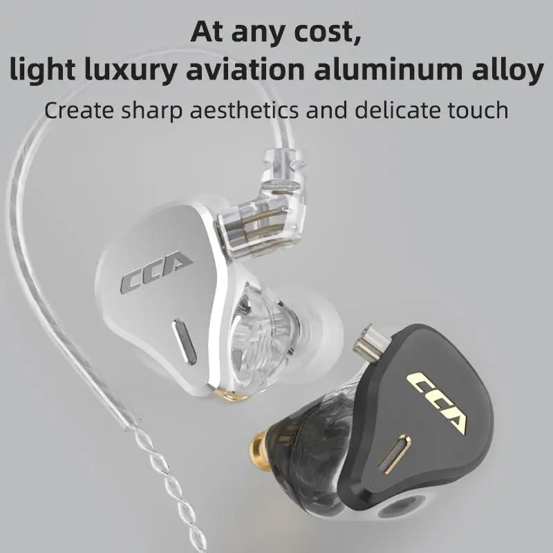 CCA CS16 8BA Drive Units In Ear Earphones 8 Balanced Armature HIFI Headset With Noise Cancelling Earbuds ASX CS16 ASF ZSX ZAX