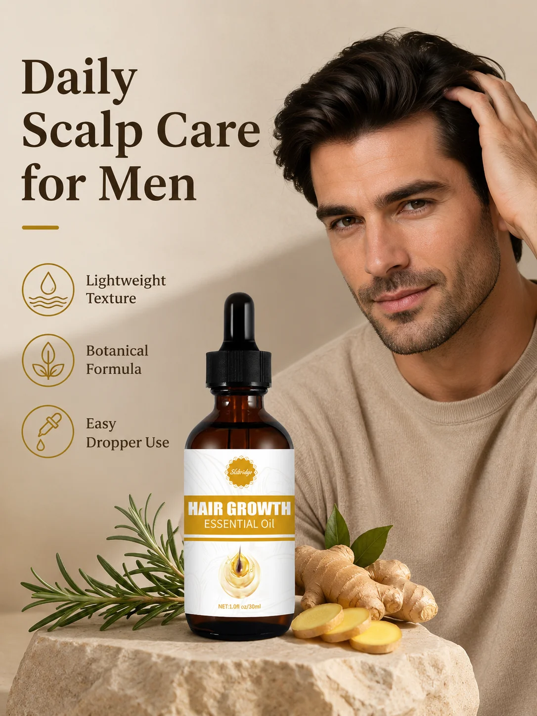 2026 New Upgrade Encourages scalp vitality by enhancing circulation and feeding hair roots with essential nutrients KR Hot Sale
