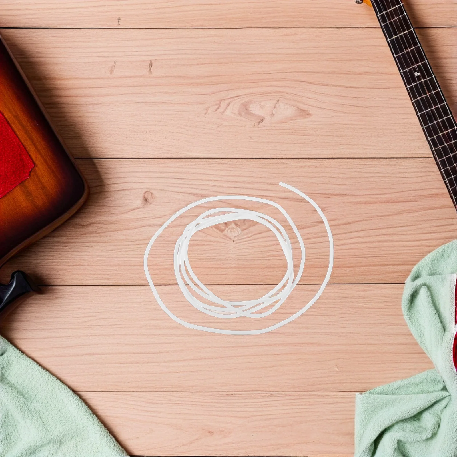 

2Pcs Electric Guitar Wiring 1m Shielded Silicone Cable Copper Pickup Wire Bass Guitar Parts Vintage Tone Replacement