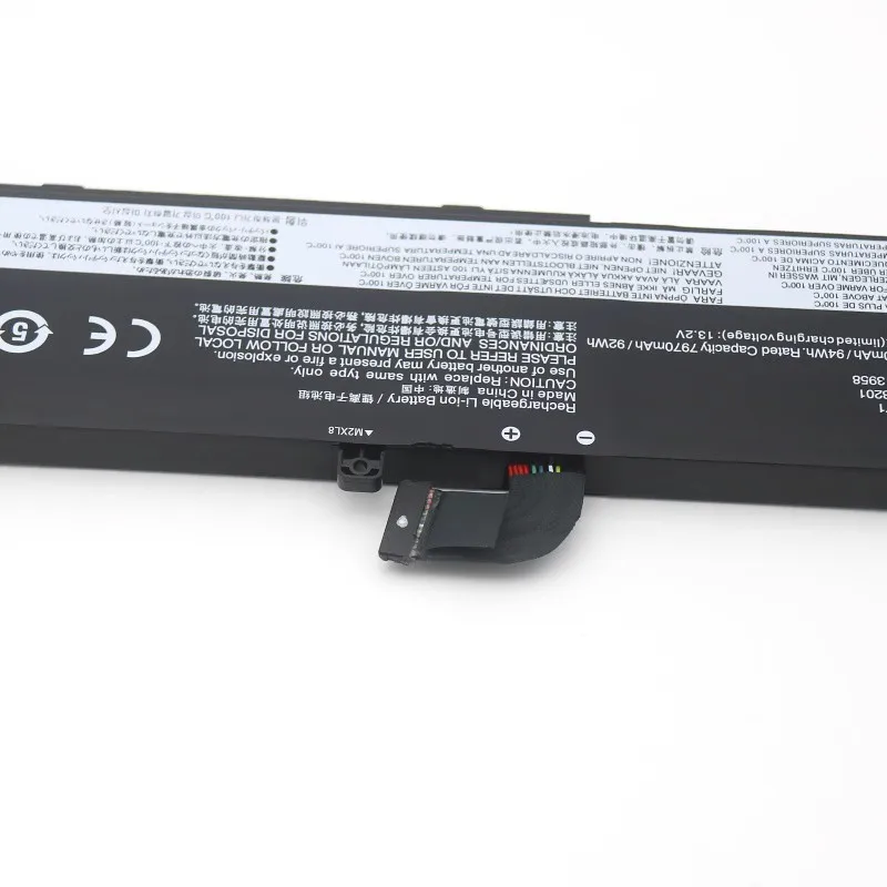 Imagem -05 - Bateria do Portátil Lenovo Thinkpad Gen Notebook L19c6p71 L19l6p71 P15 P17 T15g Novo