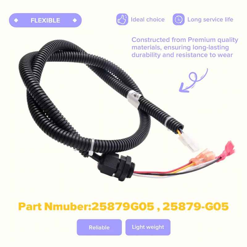 

AB16-36V Electric PDS Golf Cart Pedal Box Wire Harness For EZGO 2000- 25879-G05