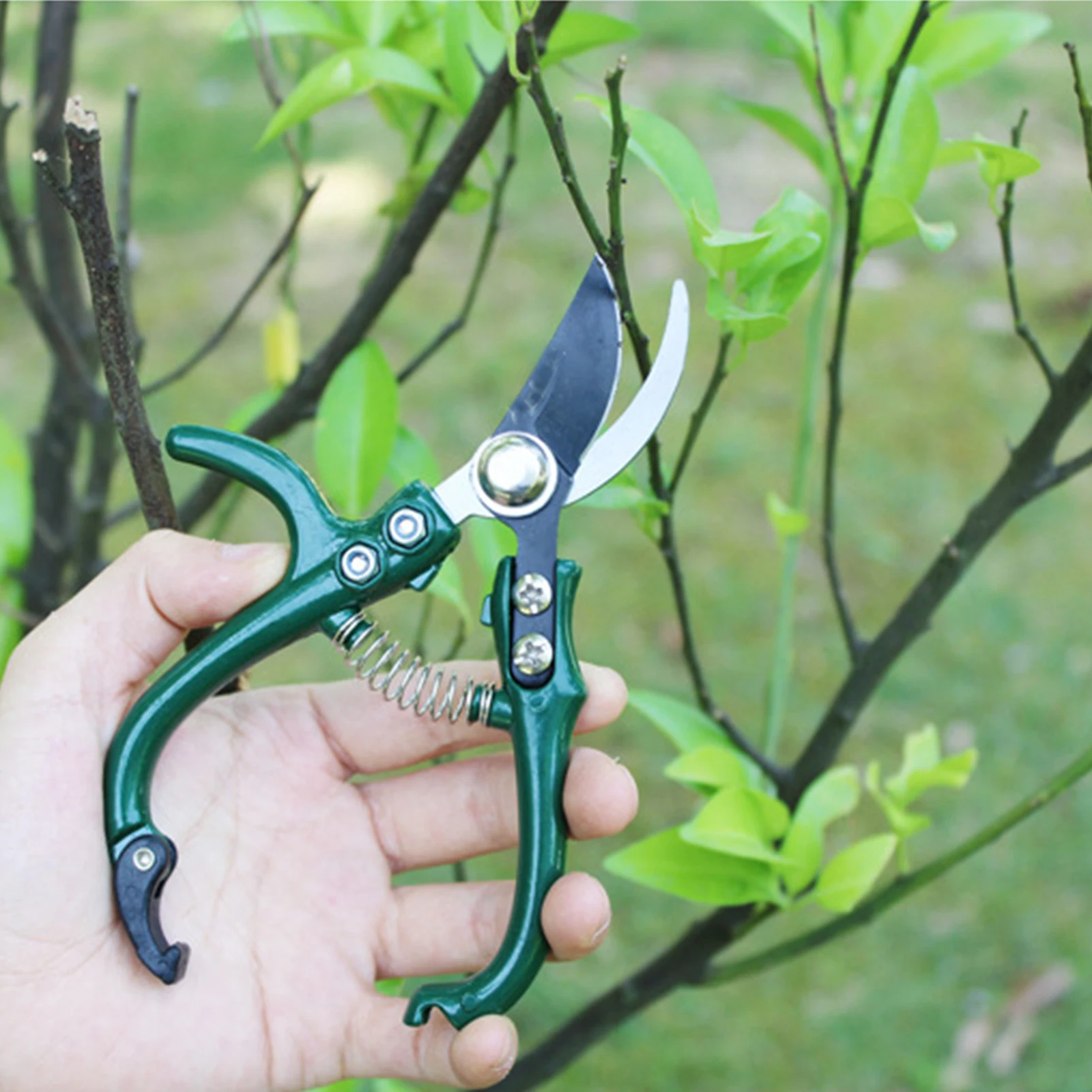 Gardening Secateurs Cutting Pruner Garden Hand Pruners Fruit Tree Pruning Shears Grape Fruit Picking Weeds Pruner Gardening Tool