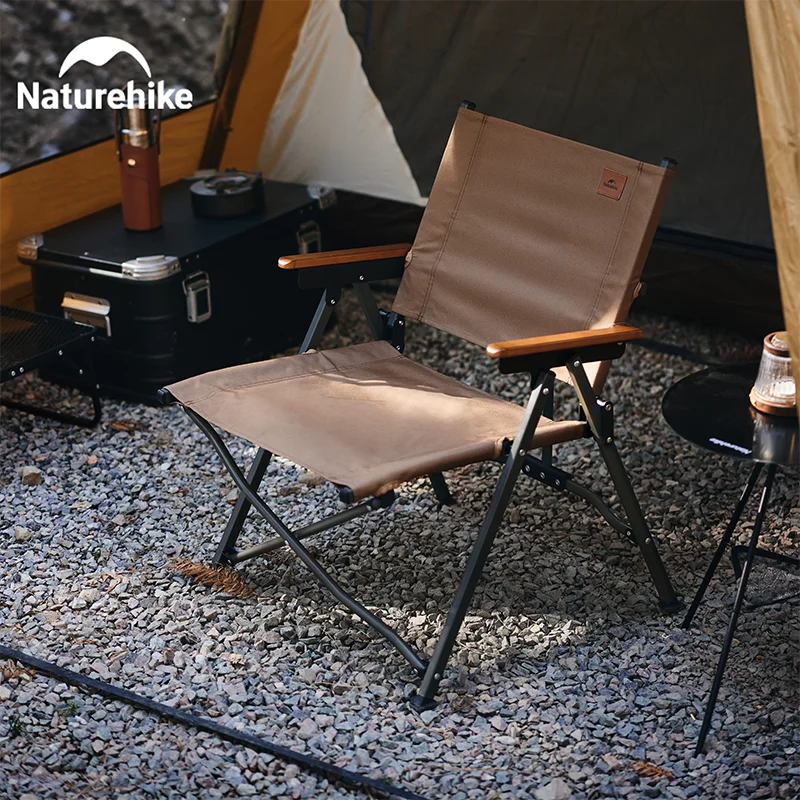Naturehike-silla de Camping portátil de apertura rápida, asiento de alta carga para exteriores, plegable, para viajes, pesca, jardín, Kermit, novedad de 2024