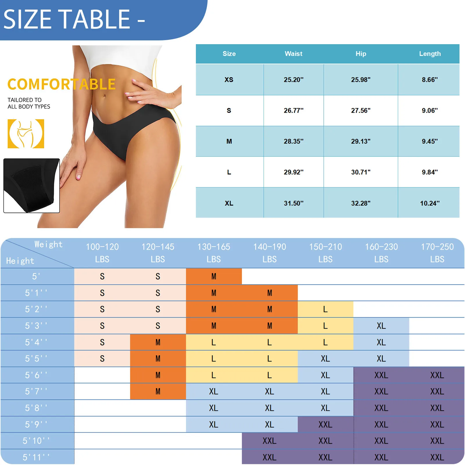 Menstrual Swimsuit Women 4 Layer Period Swimwear Leak Proof Beach Menstrual Bikini Menstrual Panties Teen Absorbent Swim Bottom