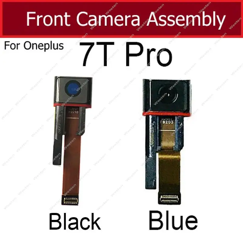 For Oneplus 7 Pro 7T Pro Front Camera Assembly Module Small Facing Front Lift Camera with Shell Flex Cable Ribbon Spare Parts