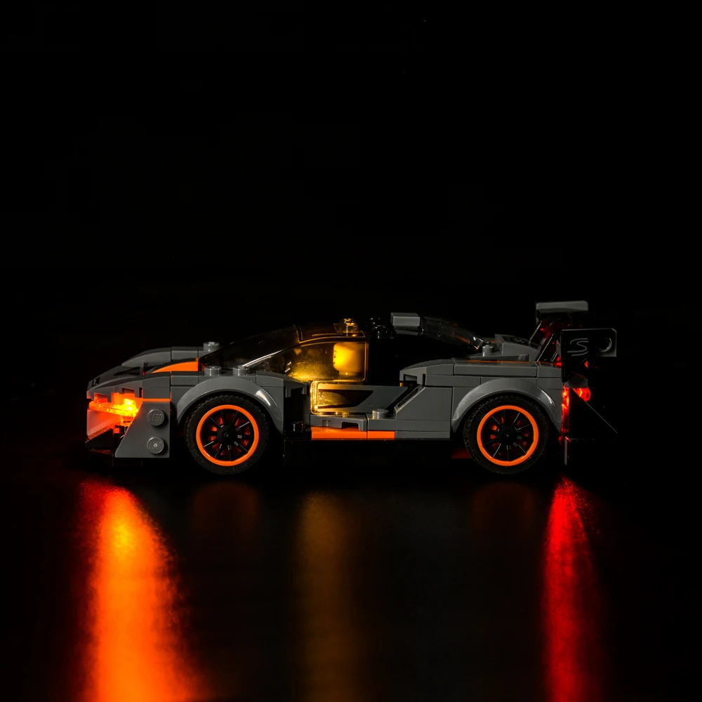 EASYLITE LED Light Set For 75892 McLaren Senna Blocks Car DIY Toys Blocks Bricks Only Lighting Kit Not Include Model