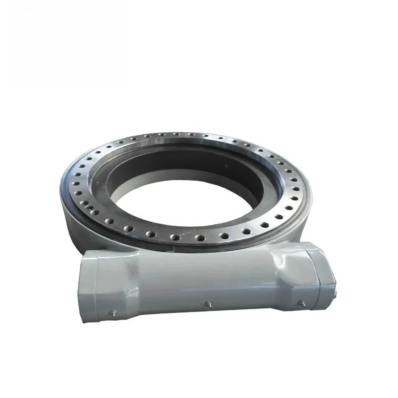 Low Backlash 3 Inch Worm Slewing Drive Compact Rotary Device For Solar Panel Tracking Bracket