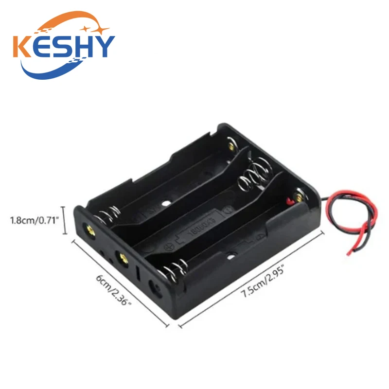 1-10 قطعة 18650 قوة البنك حالات 1x2x3x 4x صندوق تخزين البطاريات 1 2 3 4 فتحة بطاريات حامل قصاصة الحاويات مع سلك الرصاص دبوس