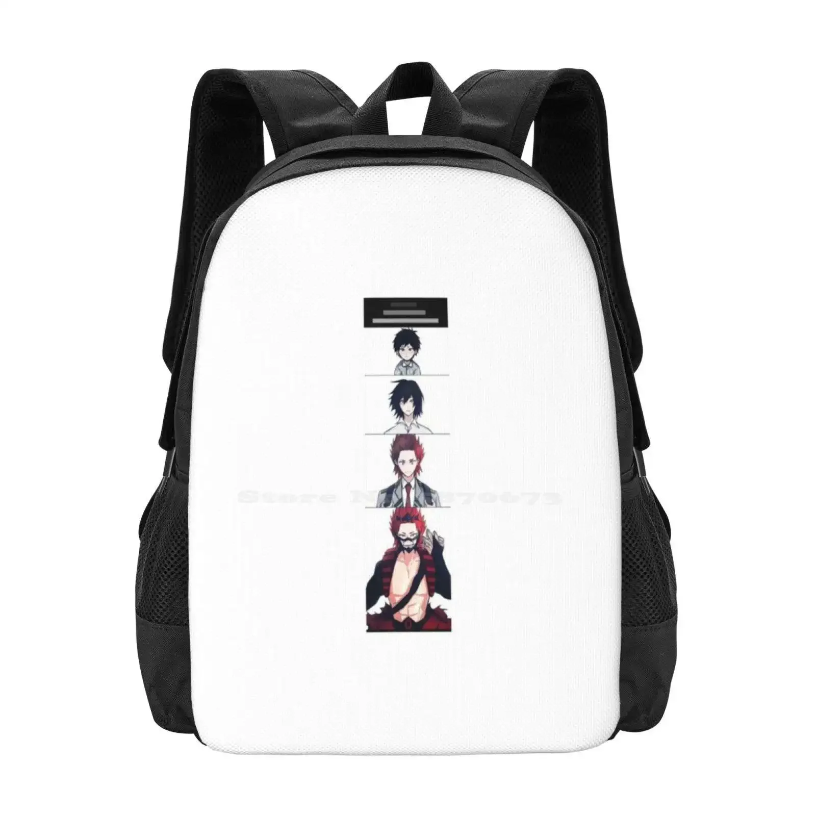 

Animie School Bags For Teenage Girls Laptop Travel Bags Animie Logo Manga