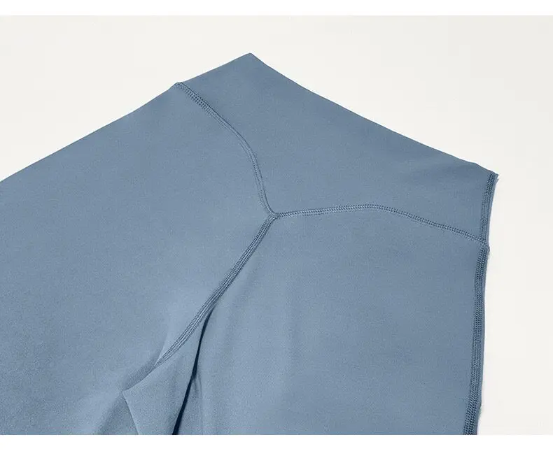 Damen-Pilates-Yoga-Hose mit geradem Bein, Hüftformend, locker geschnitten, weites Bein, atmungsaktiv, lässig, für Freizeit, Fitness, Outdoor-Sport und Laufen – Detail 10