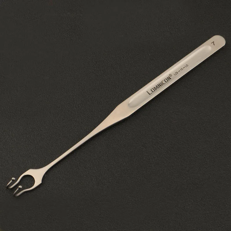 Retractor de párpados blefaroplastia, Bola de nariz, garra única, cirugía cosmética, retractor de párpados, herramienta romo