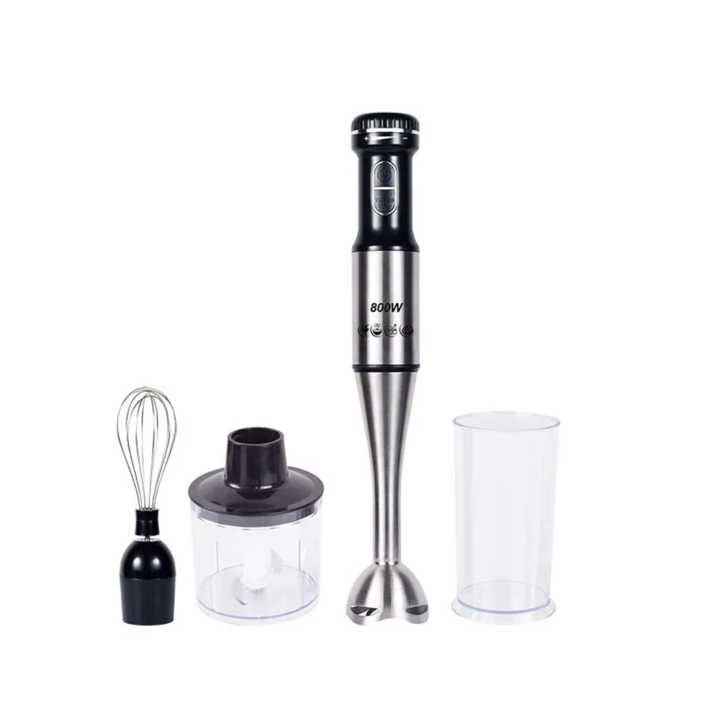 

Houselin Hand Blender 1000W, 4-in-1 Chopping Blender with Chopper, Blender & Frother for Soup, Baby Food & Smoothies