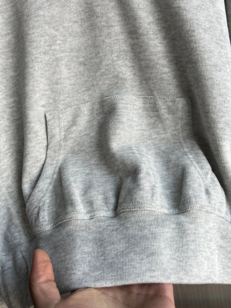 ชุดเซ็ตเสื้อฮู้ดมีฮู้ดผ้าฝ้ายและกางเกงจ็อกเกอร์เย็บติดกัน รุ่นใหม่สำหรับฤดูใบไม้ผลิปี 2025 ของผู้หญิง แบรนด์ ETJ