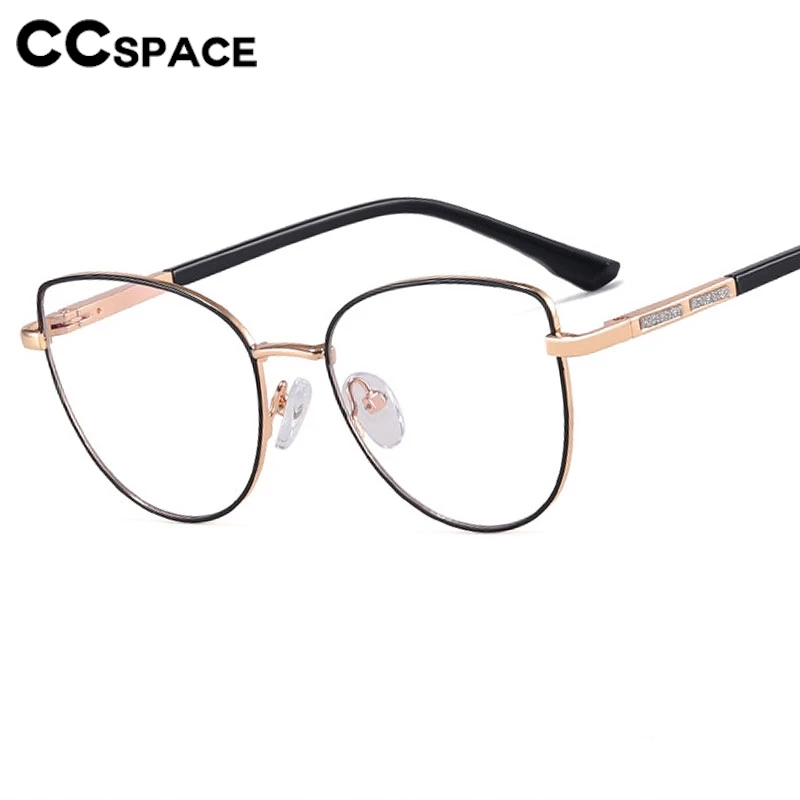 Dziecięce metalowe okulary blokujące niebieskie światło dziewczęce modne kocie oko zawiasy sprężynowe okulary konfigurowalne okulary korekcyjne # 302954 — zdjęcie 6