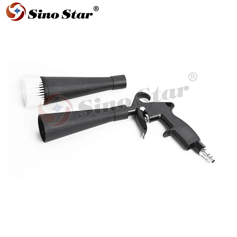 12500RPM  Interior Car Washer Dry Cleaning Water Blow Gun SP00265 for Car Interior Dust Removal Wash Function