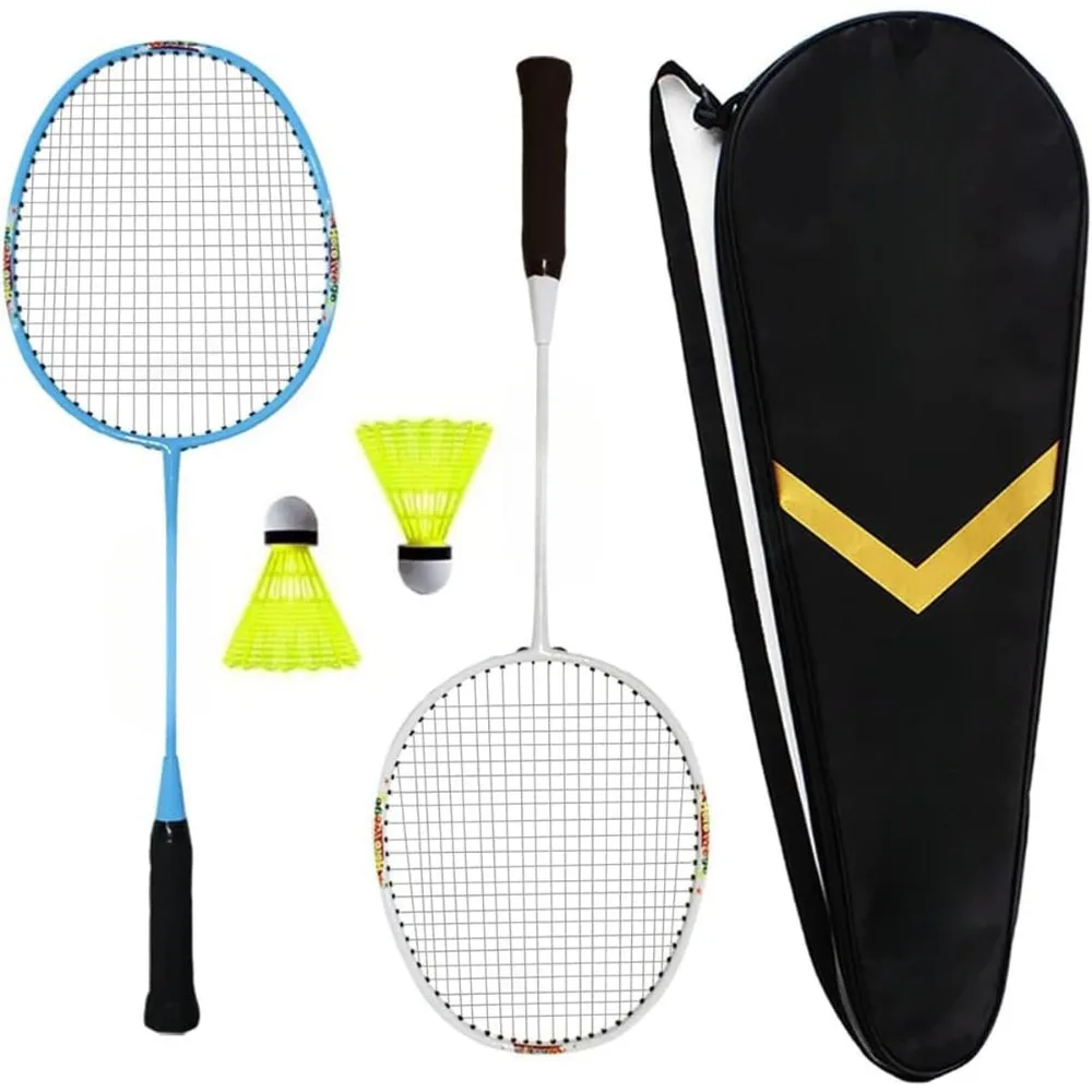 Children's Badminton Racket Set, Made of Carbon Aluminum Integrated Material, Durable and Sturdy, Children's Outdoor Toy