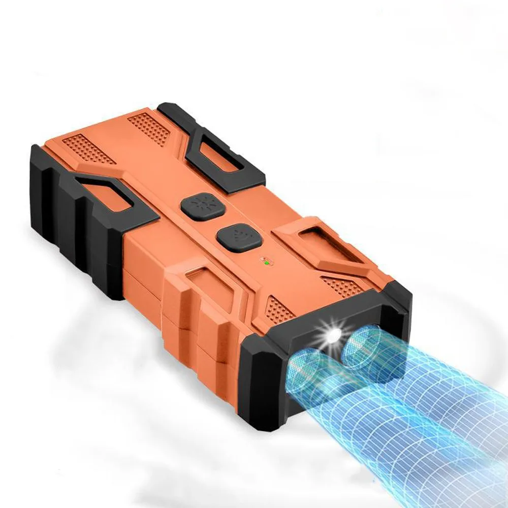 

Handheld Ultrasonic Dog Bark Deterrent Rechargeable with Light Dog Repeller Portable Ultrasonic Dog Trainer Dog Training