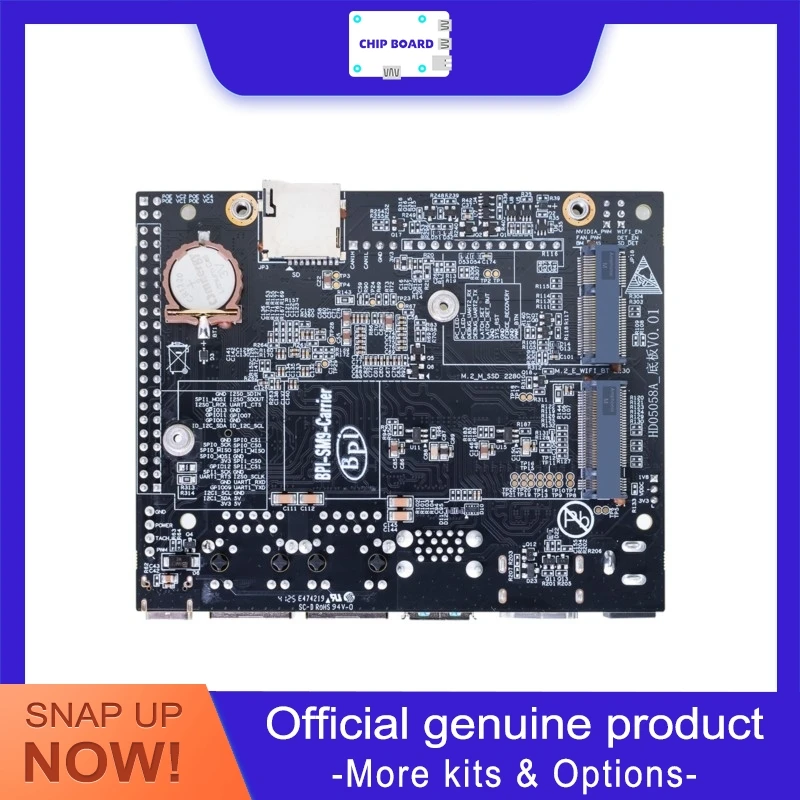 

BananaPiBPISM9SOPHGOBM16888GB32GBIndustrialAIVideoComputerCA53EightCore