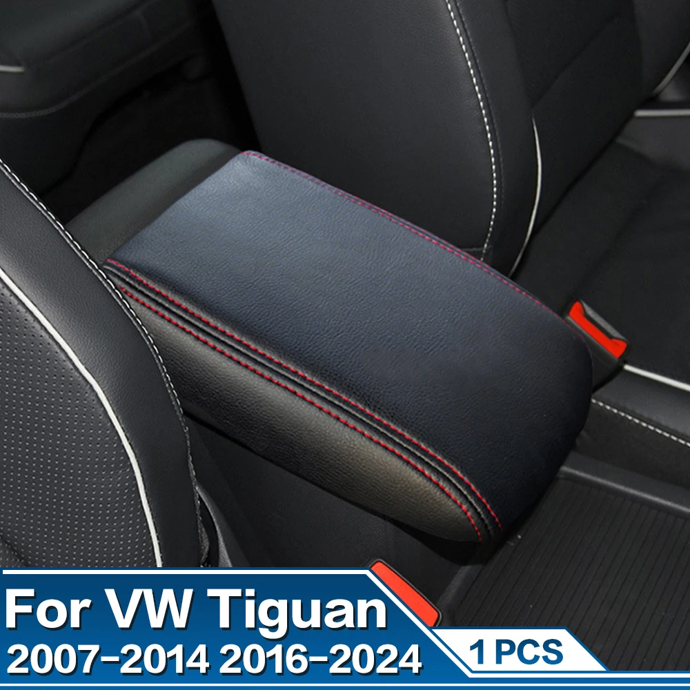 Car Decoration Interior Accessories Armrests Box Cover Central Control For VW Tiguan 1 2 MK1 MK2 2007 - 2024 2023 2022 2021 2020