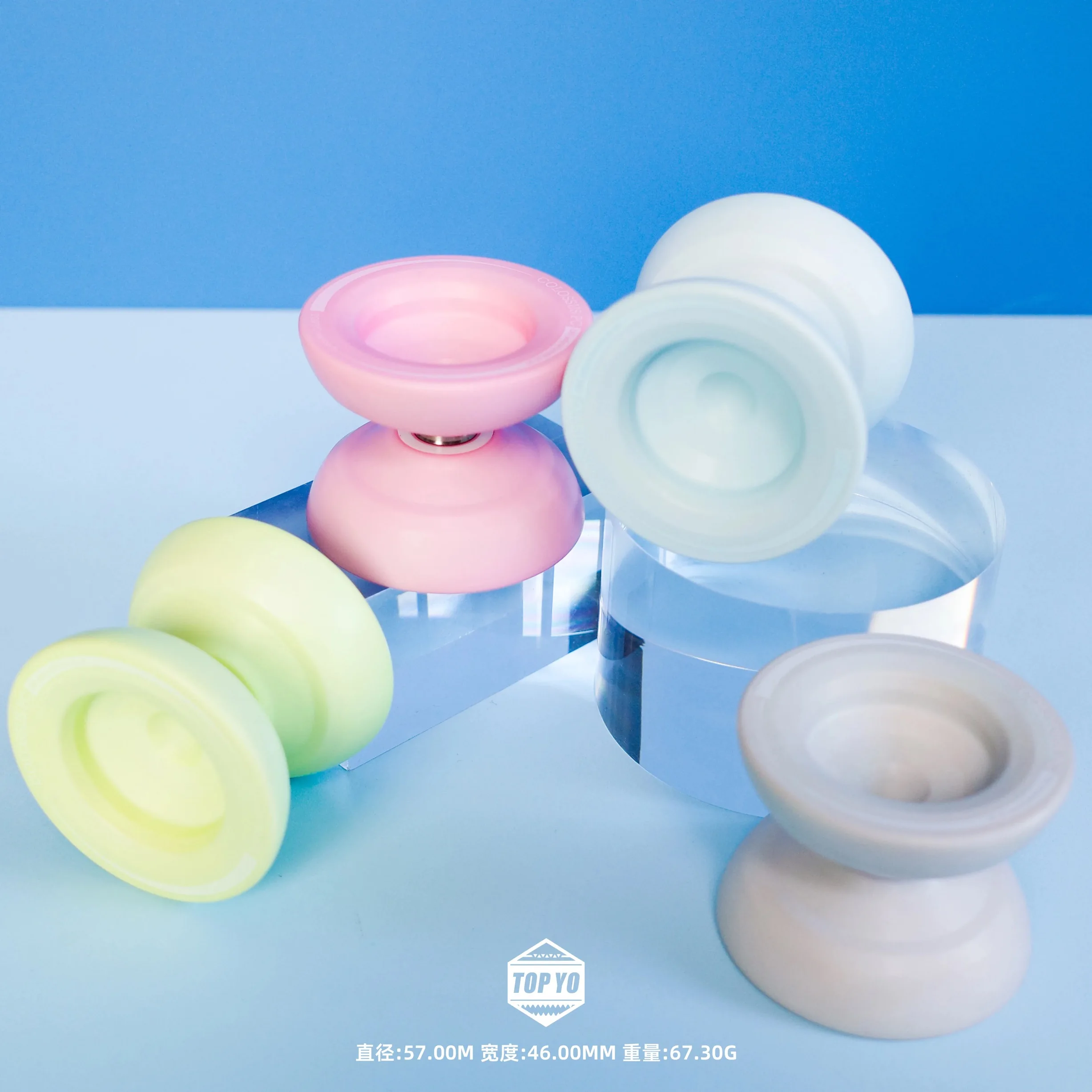 Classic Toys plastic material Candy color Yoyo Ball Bearing Strings Professional Yoyoball High Speed Stable Yo Yo Toys Kids Toy