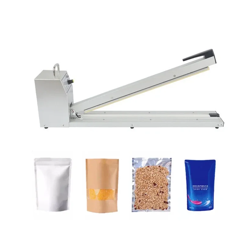 Portable Desktop Aluminum Foil Tea Sealing Machine Metal Extended Hand Pressed Household Snack Plastic Bag Sealer