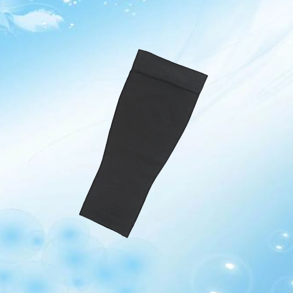 

1Pair Anti Slip Mid-Calf Compression Socks Black Size S for Sports Calf Relief Pressure Hose Compression Socks