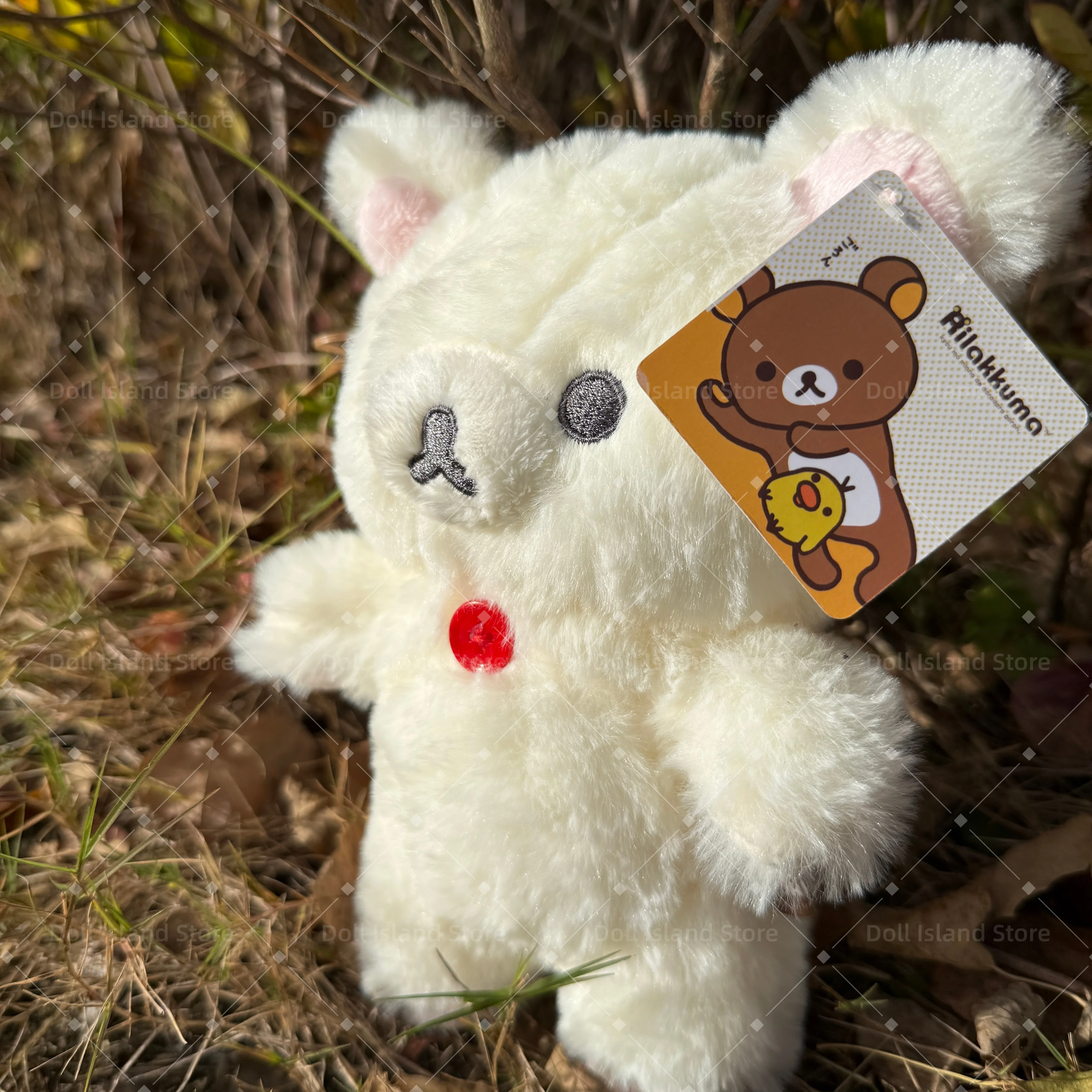 

Rilakkuma Plush Toy Kawaii Anime Bear Stuffed Doll Adorably Lovely Cartoon Decor for Room Soft Toys Exquisite Gifts for Kids