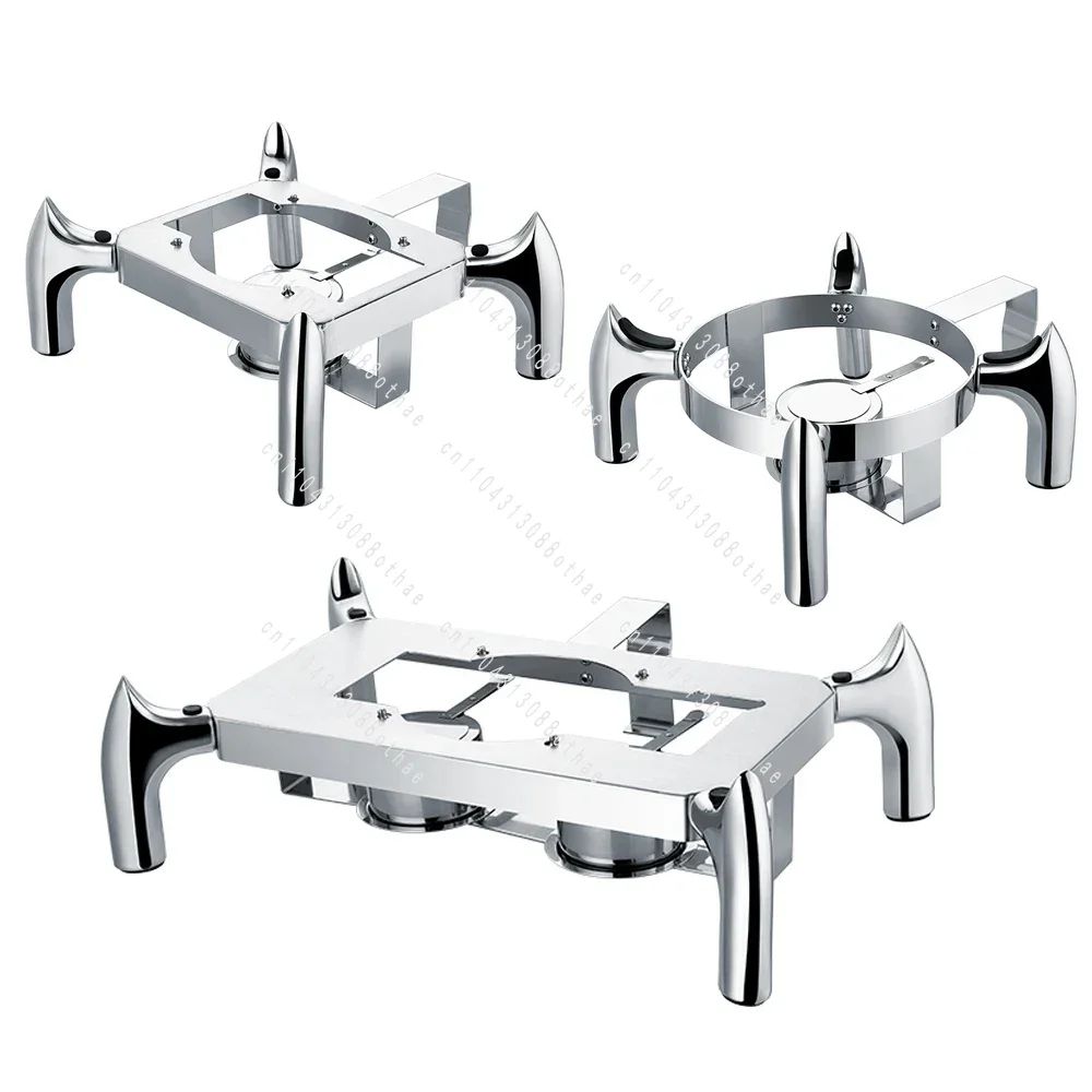 Hot Pot Frame Stainless Steel Hotel Food Equipment Buffet Hot Pot Food Warmer