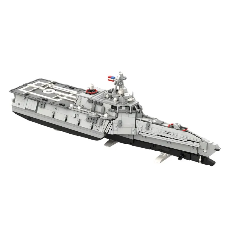 

MOC 1531PCS USS Independence LCS-2 War Series Modern Warship Military Building Blocks Bricks Advanced Building Sets Adults Fun